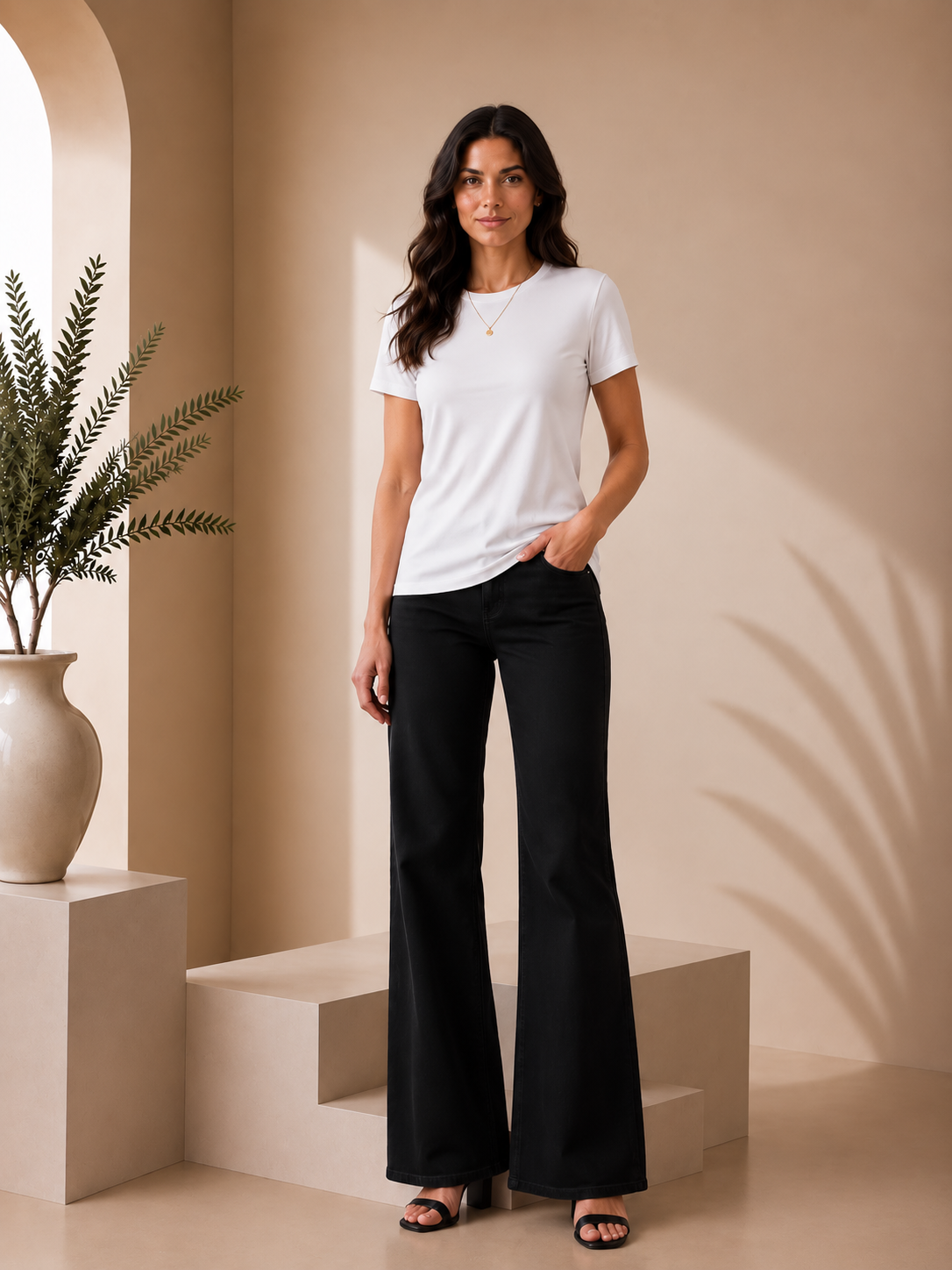 cotton basic Short sleeve